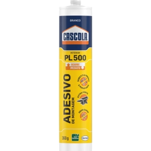 Adesivo de Montagem Interior Branco PL500 360g Cascola
