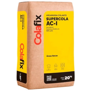 Argamassa ACI Cinza 20Kg Colafix